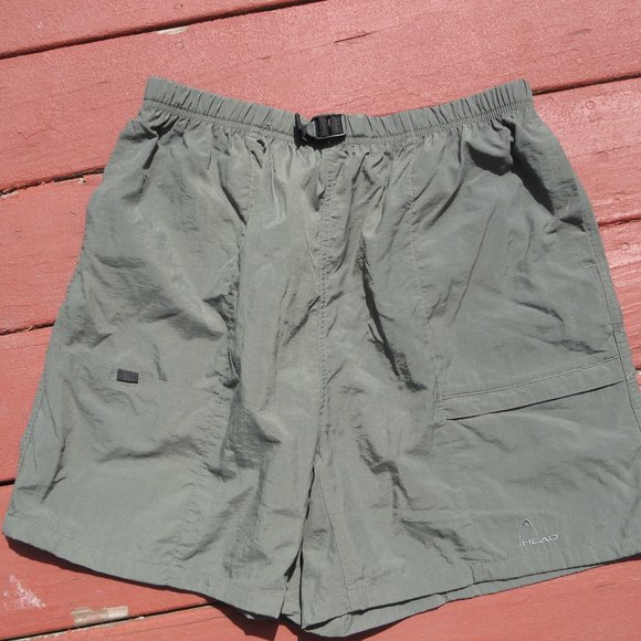 Head Other - Head multinpocket light green color Elacstic belt waist Shorts Nylon~quick dry~